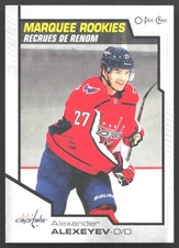 2020-21 Upper Deck #639 Alexander Alexeyev 2020-21 O-Pee-Chee Update
