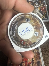 Dante&rsquo;s Inferno PlayStation Portable PSP Complete Manual & MINT CONDITION disc!