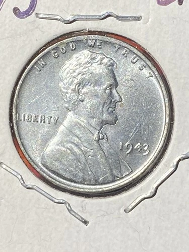 1943 P Steel Lincoln Wheat Cent BU DDO