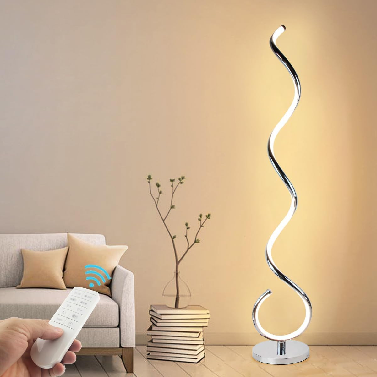Lampada Da Terra A LED RGBIC – 120 Cm Segmentata – 16 Milioni Di Colori, App E Telecomando, Sincronizzazione Musicale, Timer