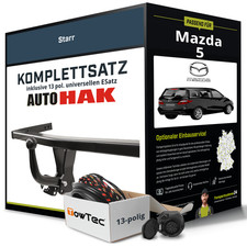 Anhängerkupplung starr für MAZDA 5 +E-Satz NEU PKW