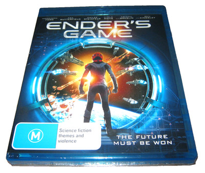 Ender's Game - Harrison Ford - Blu-Ray - New Sealed - Region B