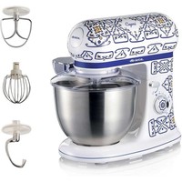 Ariete Capri KüChenmaschine, Mediterranes Design, 5,5-L-SchüSsel, RüHrmaschine