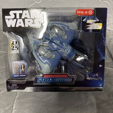 Star Wars Micro Galaxy Squadron Gungan Bongo Submarine with 2 Mini Figures NIB