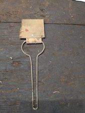 Vintage Duck Game Carrier Metal And Canvas