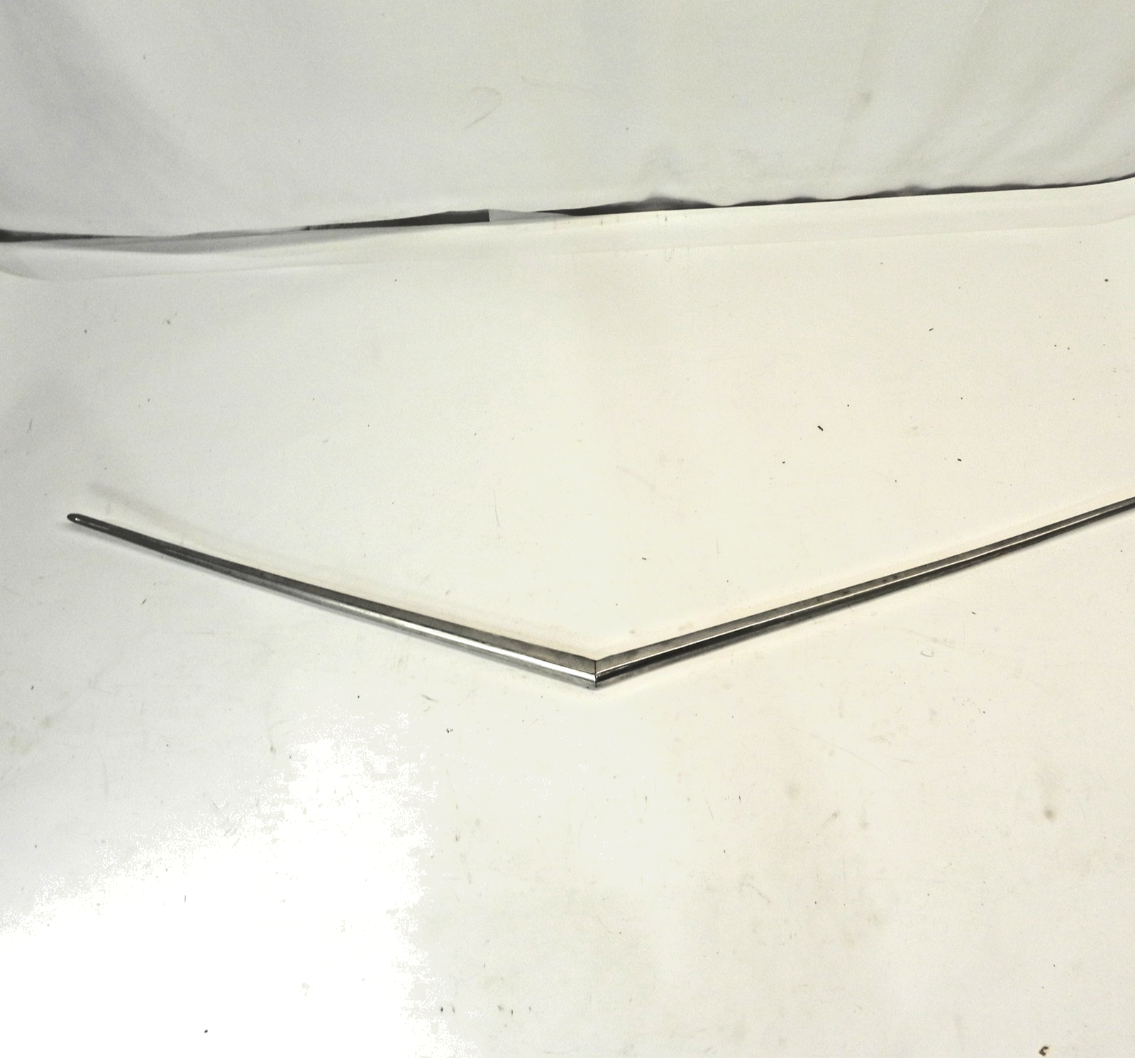 1954 CADILLAC COUPE DEVILLE DOOR EMBLEM LOGO VEE TRIM USED