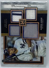 2020 Topps Museum Quad Relic Aaron Judge #/75 SPQR-AJ