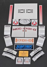 bedruckte Teile/Upgrade-Kit für LEGO® Star Trek 10356 U.S.S. Enterprise NCC-1701