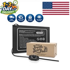 Durable PVC Reptile Heat Pad - Under Tank Heater for Tropical and Desert Species