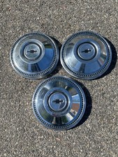 Genuine 1966 1967 Chevy Impala Nova Chevelle Dog Dish Hubcaps