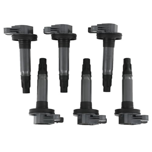 Set of 6 Ignition Coil Pack & Spark Plug Compatible with Ford Edge Explorer F - Picture 7 of 7