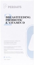Breastfeeding Probiotic  Vitamin D 30 Caps Perdays