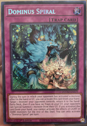 Dominus Spiral DOOD-EN079 Doom of Dimensions Secret Rare 1st Edition