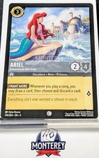 Ariel Determined Mermaid NM-MINT Disney Lorcana TCG non holo 174/204 EN4