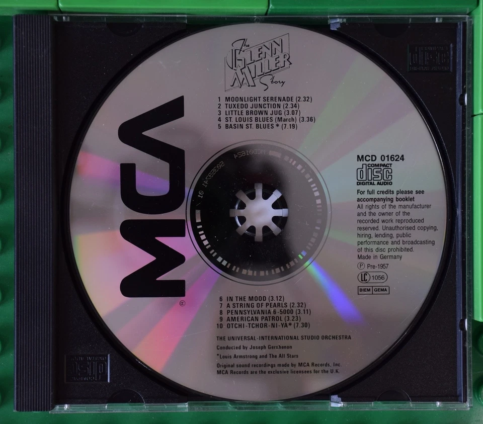 Glenn Miller - The Glenn Miller Story - MCA Records - CD Soundtrack - Bild 3 von 4