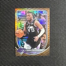 2025-26 Bowman Chrome Basketball Isaiah Collier Reptilian Refractor #BCV-114