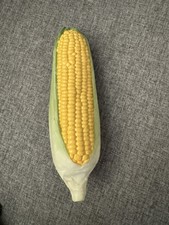 Realistic Pretend Play Food Toy Corn On Husk Replacement Part
