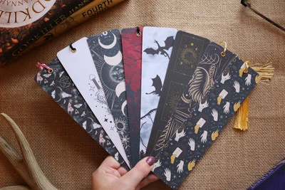 Fantasy Inspired Bookmark Collection Aesthetic Bookmarks for Book Lovers | Cute