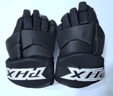Pure Hockey Elite Ice PHX Skating Gloves Youth Black White Size 10” Brand New 