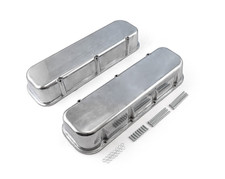 Chevy Bbc 454 Aluminum Plain Valve Cover - Tall Wo Hole Chevy Bbc 454 Aluminum Plain Valve Cover - Tall Wo Hole