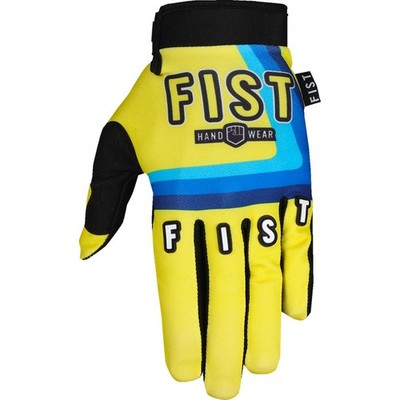 Fist Handwear Strapped 90's Gloves - Yellow - Medium F-GS-01026-M
