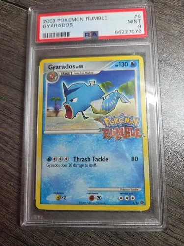 2009 Pokemon Pokemon Rumble Gyarados 6/16 PSA 9