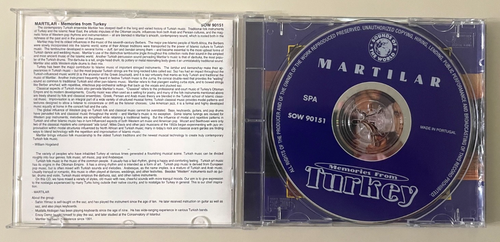 VERY RARE Sounds of the World: Martilar Memories From Turkey CD EC! - Imagen 3 de 3