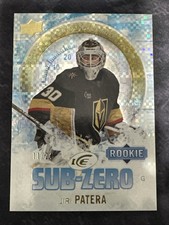 2023-24 Upper Deck Ice Sub-Zero Rookie Gold SZ-35 Jiri Patera Golden Knights