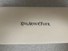 King Arthur Flour Ceramic Loaf Pan 16” Stoneware Baking Dish Ivory Bread Mold