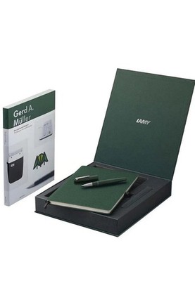 Lamy 2000 Pine Green Special Edition 14k Gold Nib, Fine Pt