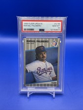 1989 Fleer Update Baseball Rafael Palmeiro PSA 10 POP 9 Rangers 