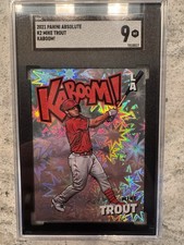 2021 Panini Absolute - Kaboom! Mike Trout #K2