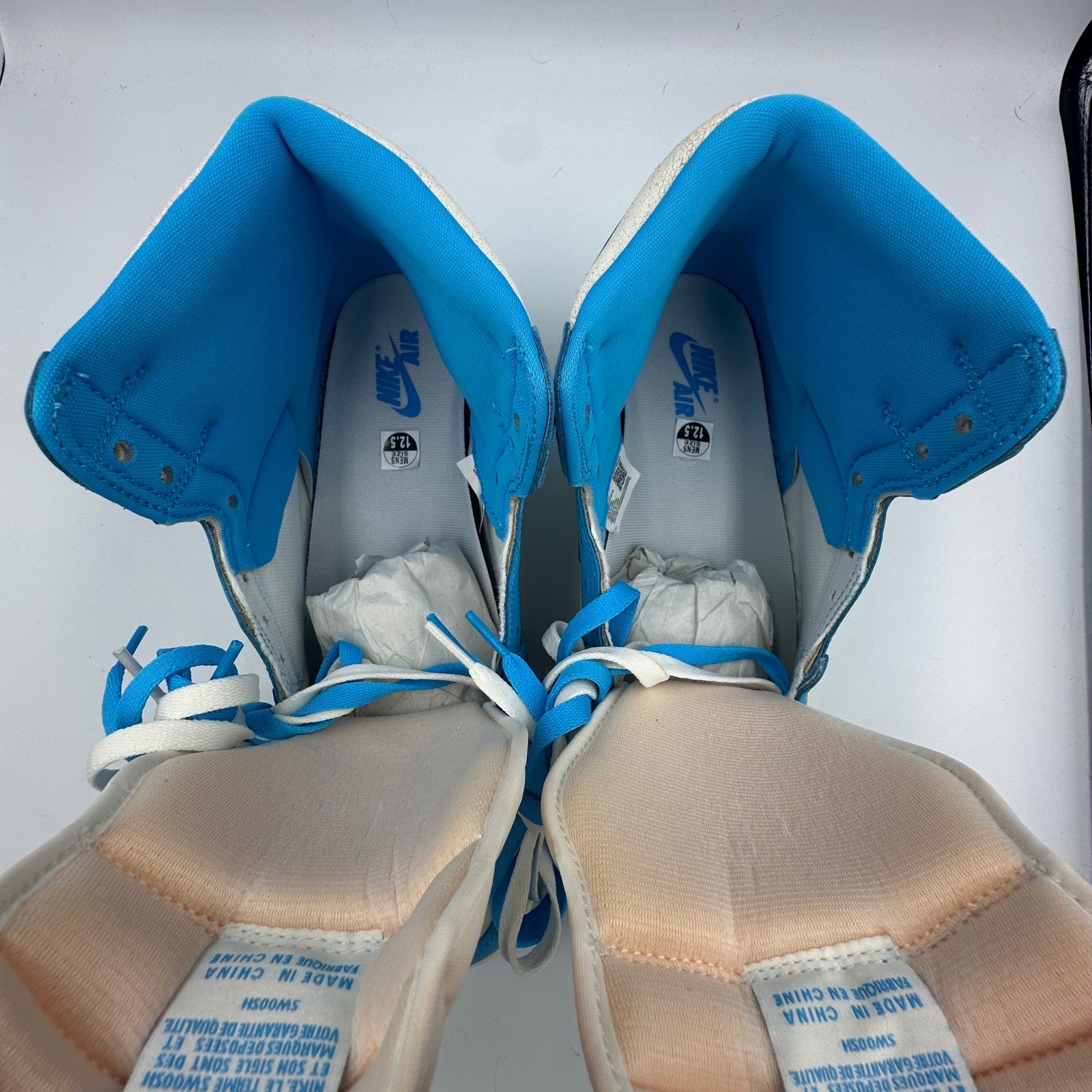 NIB Nike Air Jordan 1 Retro High OG DZ5485 402 UNC Reimagined Size Men's 12.5 DS thumbnail 9