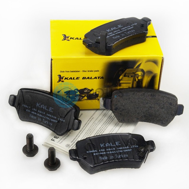 Kale Brake Pad Set Rear Axle Brake Pads Discs Opel Corsa C (F08, F68