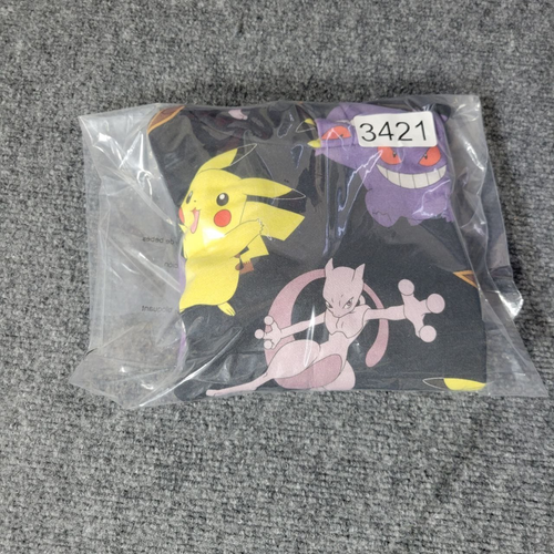 H&M Hoodie Sweatshirt Unisex Kids 3/4T Black Pokemon Pullover Fleece Relaxed - Picture 7 of 7