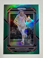 2023 Panini Prizm WNBA Green Prizm Parallel #20 Rebecca Allen Connecticut Sun