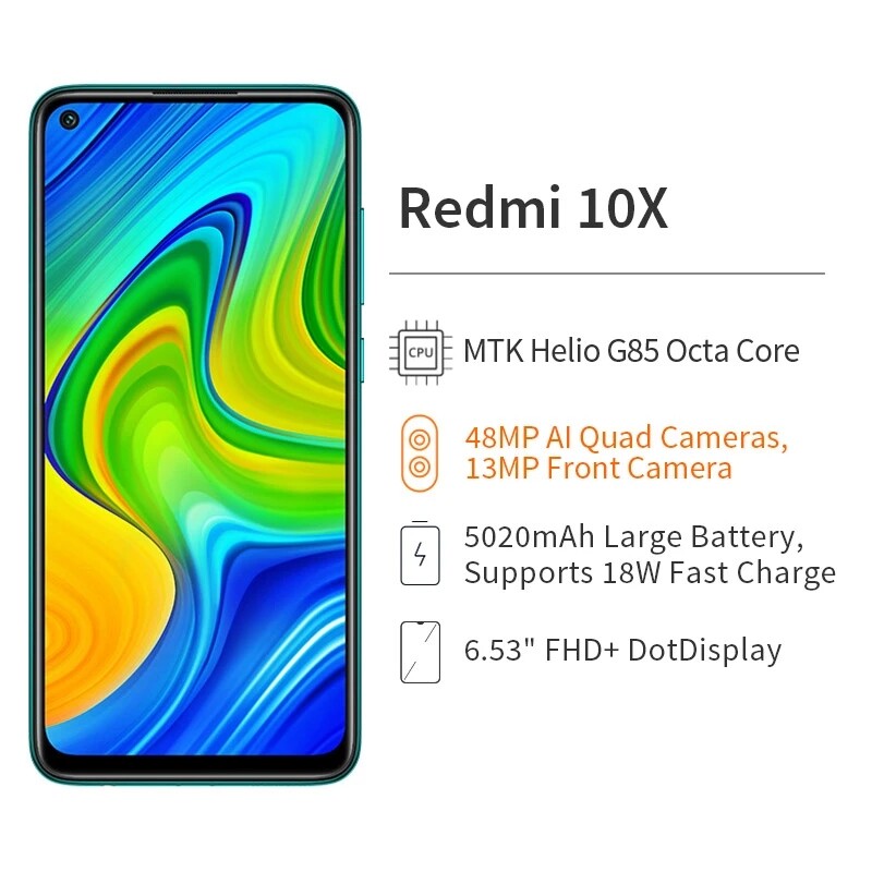 【新品未開封】Redmi 10X 5G CN版 6GB/128GB Xiaomi Redmi 10X 5G