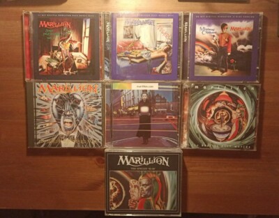 Marillion - CD Job Lot x 7 - Digital Remasters - Marillion.com Fugazi Misplaced
