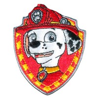 AufnäHer / BüGelbild - Paw Patrol Marshall 1 - Rot - 7X6Cm - Patches AufbüGeln