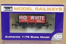 DAPOL H O WHITE BANBURY 5 PLANK WAGON 6 WEST WALES wagon LIMITED EDITION ns