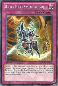 Double-Edged Sword Technique - SDWA-EN035 - Common - 1st Edition x3 - Near Mint