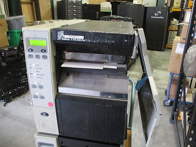 Zebra 170xiIII PLUS USB 300DPI  POS Direct Thermal Transfer Printer PRINTS OK!