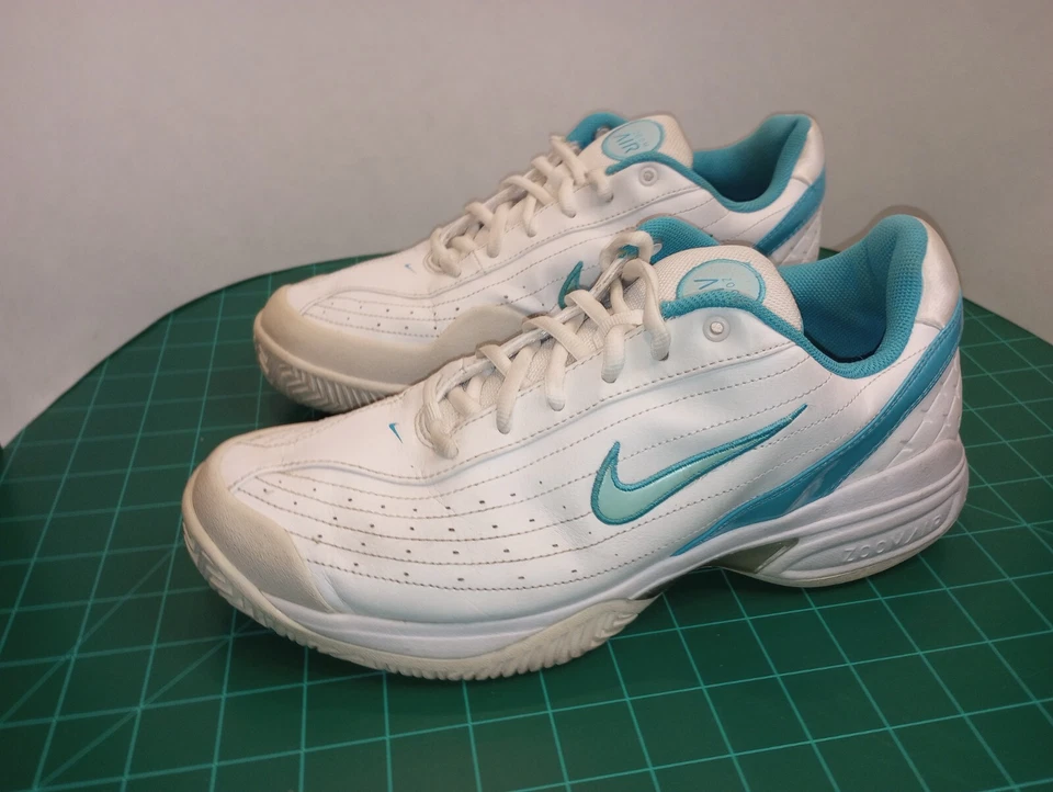Nike Zoom Air Zapatillas Azul y Blanco Mujer Talla 10 Estilo 316008 a 2007 Lanzamiento Foto 3 de 4