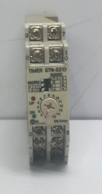 LUXCO Slim Timer GTN-S2 Power On Delay Ac/Dc 24V  AC 100-240V