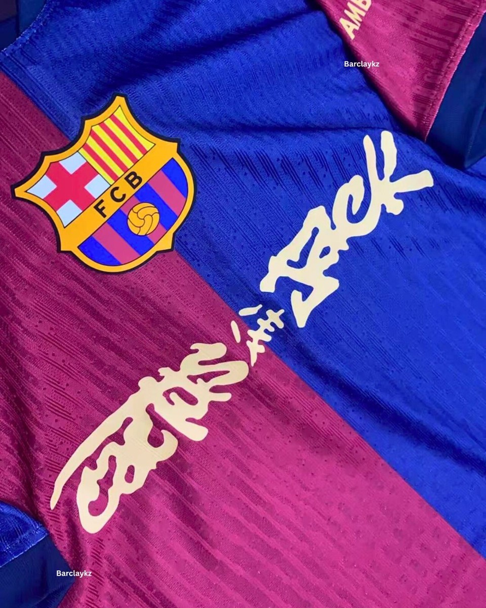 FC BARCELONA x Travis Scott Cactus Jack Limited Edition