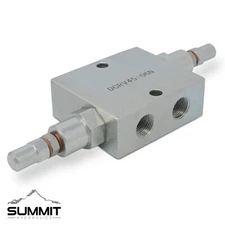 Dual Crossover Hydraulic Relief Cushion Valve, 3/8” NPT Ports, 12 GPM Max Flow