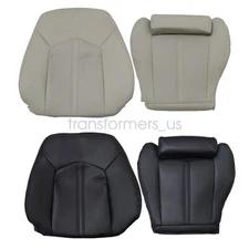 For 2010-2016 Cadillac SRX Driver Bottom / Top Perforated Leather Seat Cover