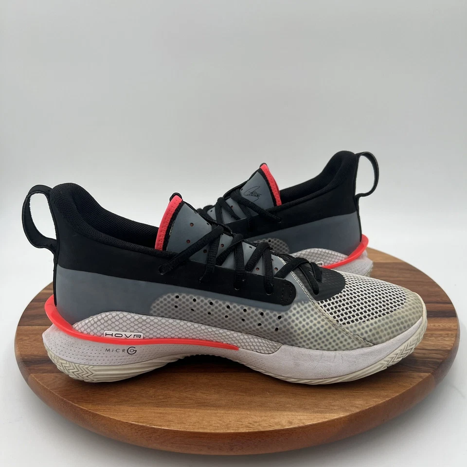 Talla 7Y | Under Armour Hovr Curry 7 UNDRTD 3022113-10 8.5 Mujer Tenis Zapatos Foto 4 de 4