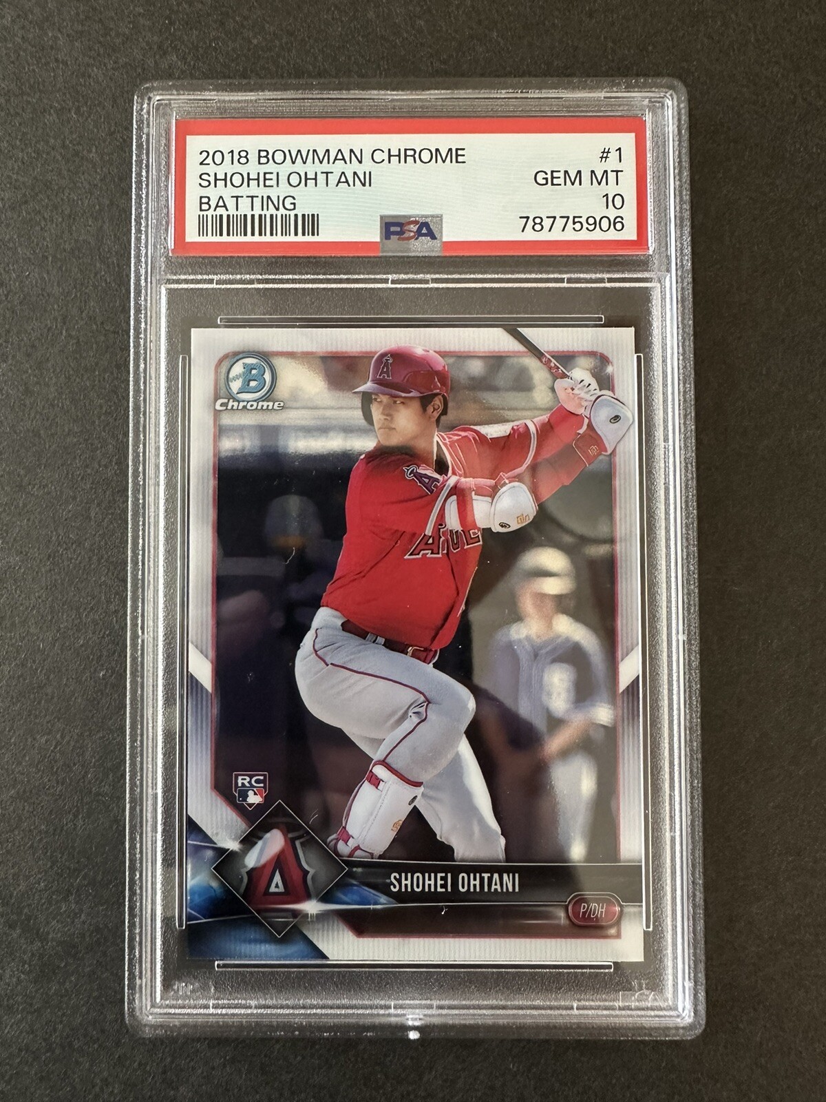 1 Bowman Chrome Shohei Ohtani RC PSA10