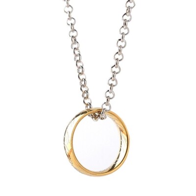 The One Ring - in de ban sierraad - lotr cosplay necklace - the hobbit - ring aan